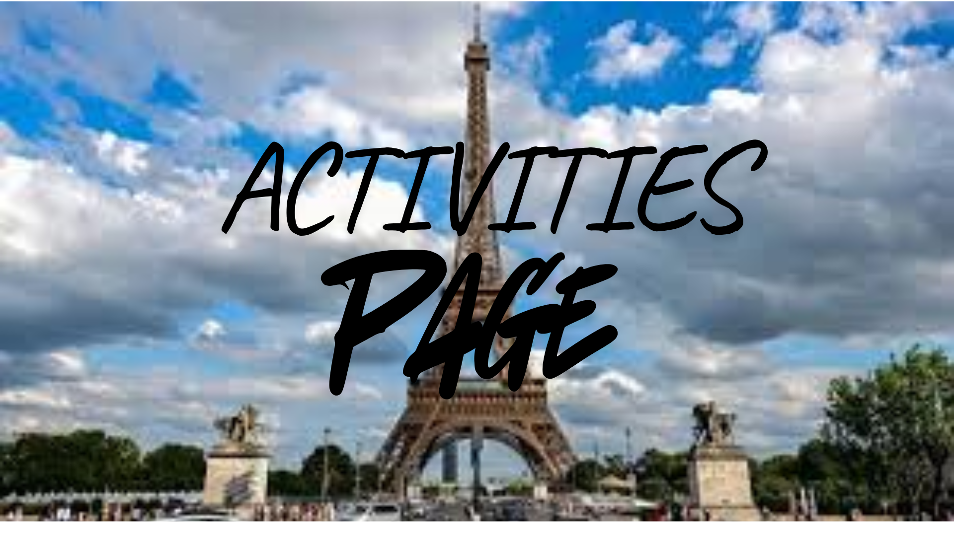 activities page